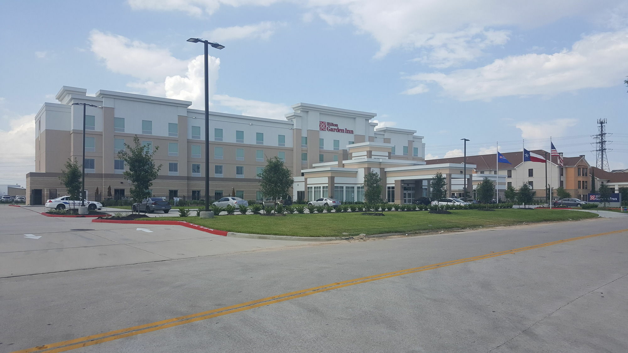 Hilton Garden Inn Houston Cypress Station Westfield Exterior photo